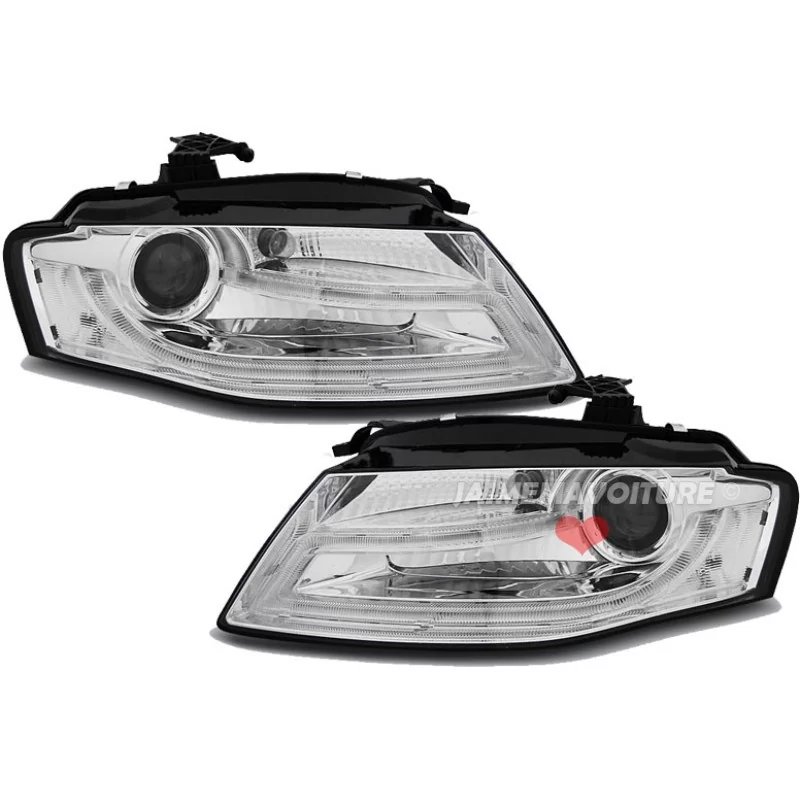 faros delanteros tubo llevado Audi A4 2007-2011 faros delanteros tubo llevado Audi A4 2007-2011
