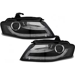 Front headlights led tube Audi A4 B8