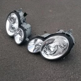 Faros delanteros Mercedes Clase C taza C203