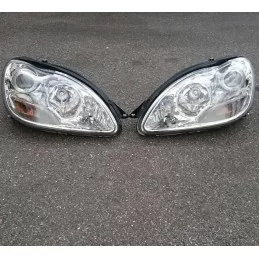 Headlamps before the Mercedes S Class