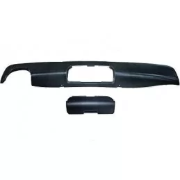 Achterbumper diffuser voor BMW 5 Reeks E39 trekhaak