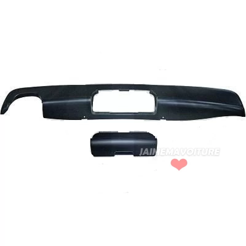 Achterbumper diffuser voor BMW 5 Reeks E39 trekhaak