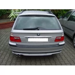 Stille Ausgänge dual Sport Auspuff BMW 320 d 318d