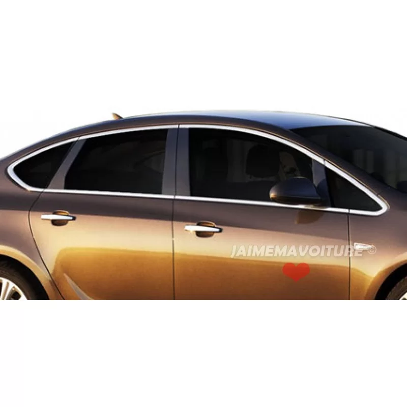 Contour de vitre chrome OPEL ASTRA J Contour de vitre chrome OPEL ASTRA J
