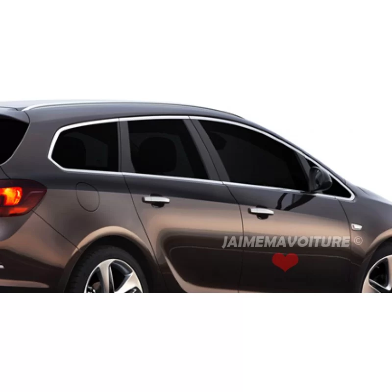 Contour chrome OPEL ASTRA J Contour chrome OPEL ASTRA J