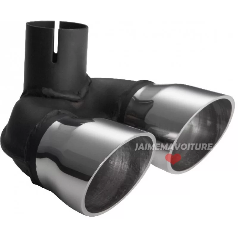 Smart Fortwo dubbla avgasmunstycken Smart Fortwo dubbla avgasmunstycken