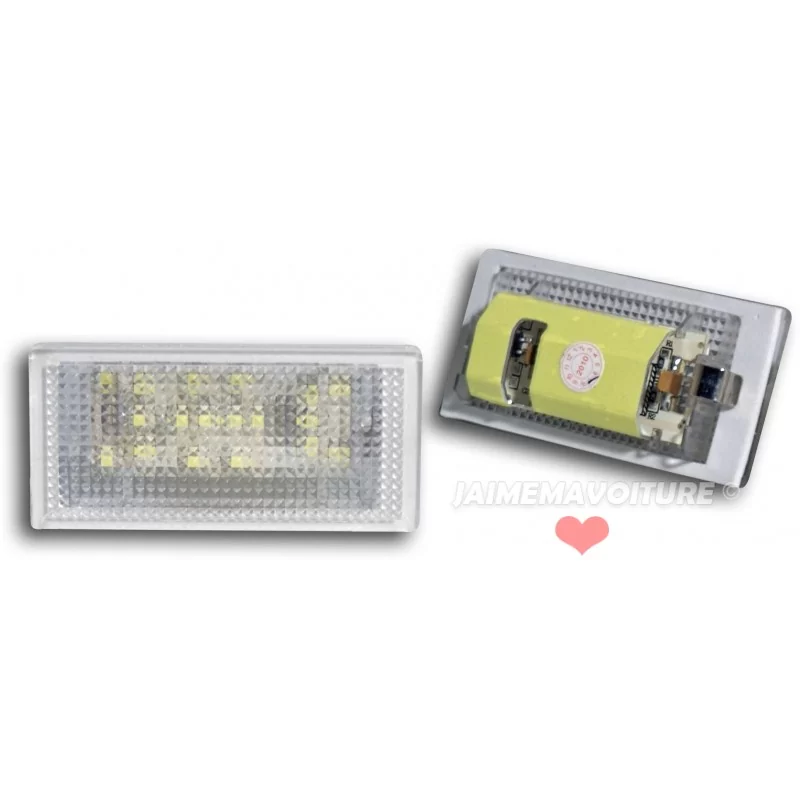 Feux à led éclairage de plaque E46 Coupé 99-03 Feux à led éclairage de plaque E46 Coupé 99-03
