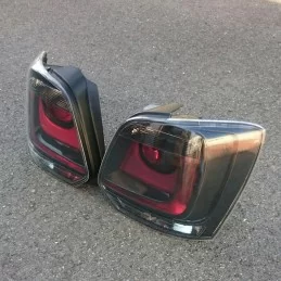 Black rear lights VW Polo 6R tuning