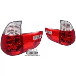 BMW X 5 headlights arrears Crystal white red