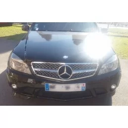 Mercedes classe C W204 calandre chrome amg