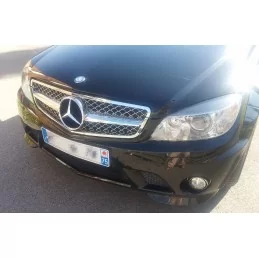 Mercedes classe C W204 calandre chrome amg