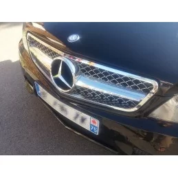 Mercedes classe C W204 calandre chrome amg