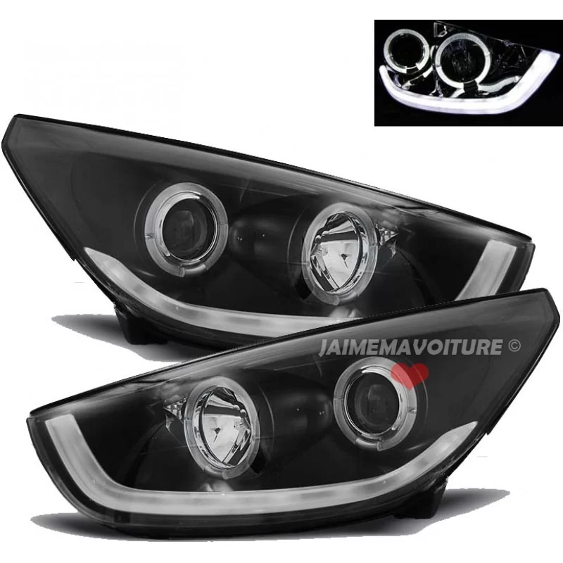 Front headlights led Hyundai IX35 tube