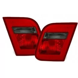 LED rear lights BMW 3 Series E46 Saloon Red Black