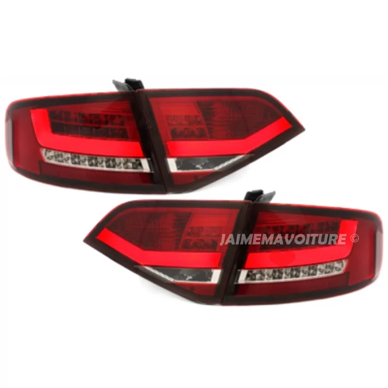 Luces traseras led tubo Audi A4 2007 - 2011 Luces traseras led tubo Audi A4 2007 - 2011