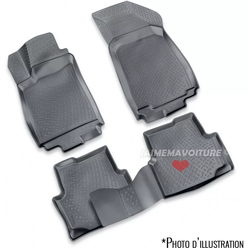 Tapis 3D caoutchouc Nissan Qashqai 2 Tapis 3D caoutchouc Nissan Qashqai 2