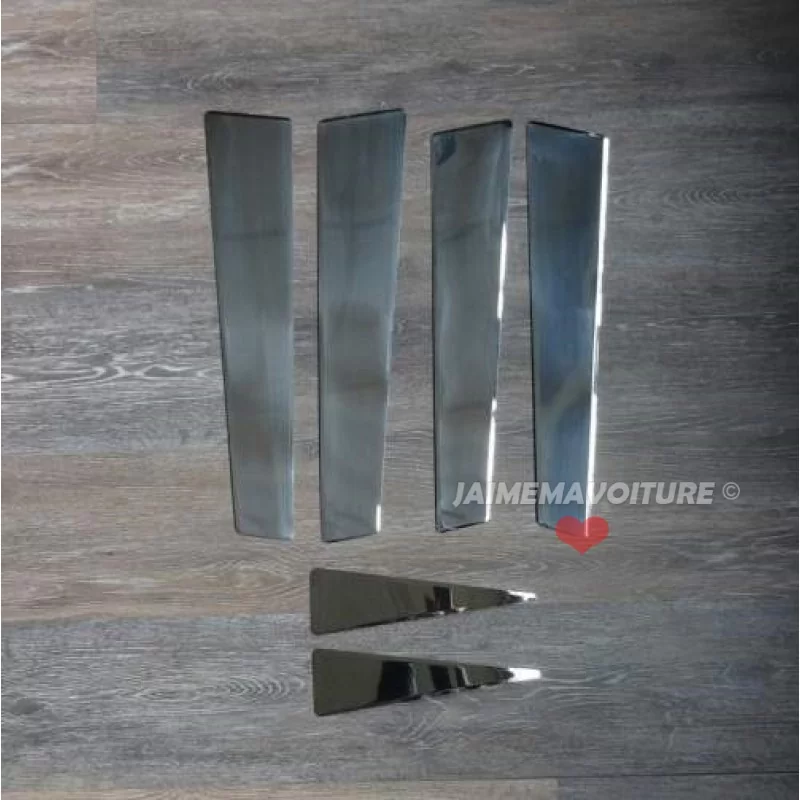 Set di montanti delle porte cromati per VW Touareg Set di montanti delle porte cromati per VW Touareg