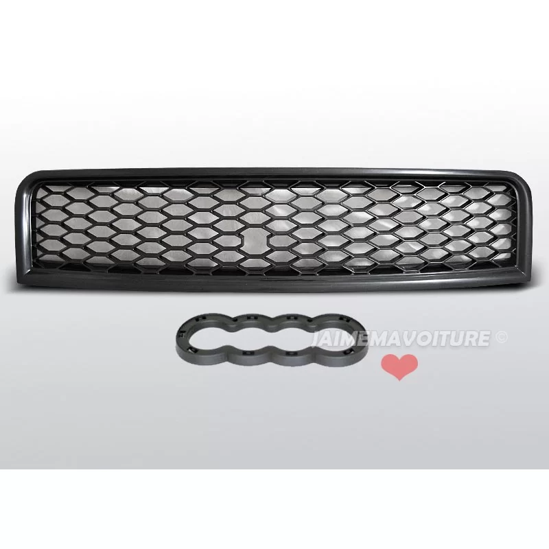 Griglia radiatore RS Audi A4 B6 8E Nero opaco