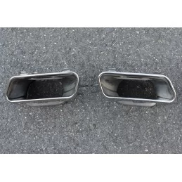 Dual tip exhaust Mercedes class E W212 AMG