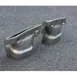 Dual tip exhaust Mercedes class E W212 AMG