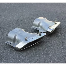 Dual tip exhaust Mercedes class E W212 AMG