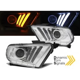 Headlights front led Ford Mustang V 2010-2013