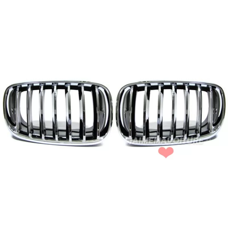 Grille de calandre BMW E70 X5 Chrome 