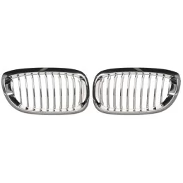 Grille de calandre BMW E46 Coupé cabriolet 02-05 Chrome Silver