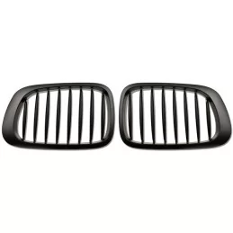 Matte black grille BMW 3 Series E46