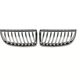 Grille de calandre BMW Série 3 E90 Chrome Noire 