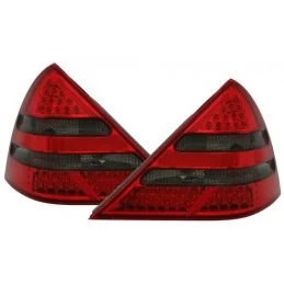 Luces led humo rojo de la cola de Mercedes SLK R170