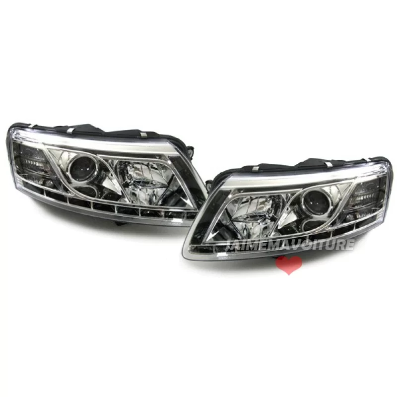 Phares leds Audi A6 Devil eyes 2004 2005 2006 2007 2008 Phares leds Audi A6 Devil eyes 2004 2005 2006 2007 2008