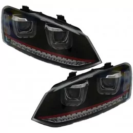 Fari anteriori a LED VW Polo 6R RED LINE GTI