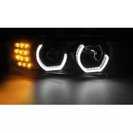 BMW Serie 5 E39 Fari anteriori angel eyes 3D