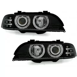 BMW 5 Reeks E39 Angel Eyes koplampen met LED knipperlichten