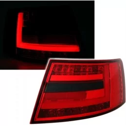 Tubo de luces traseras led rojo blanco Audi A6 6 pinos