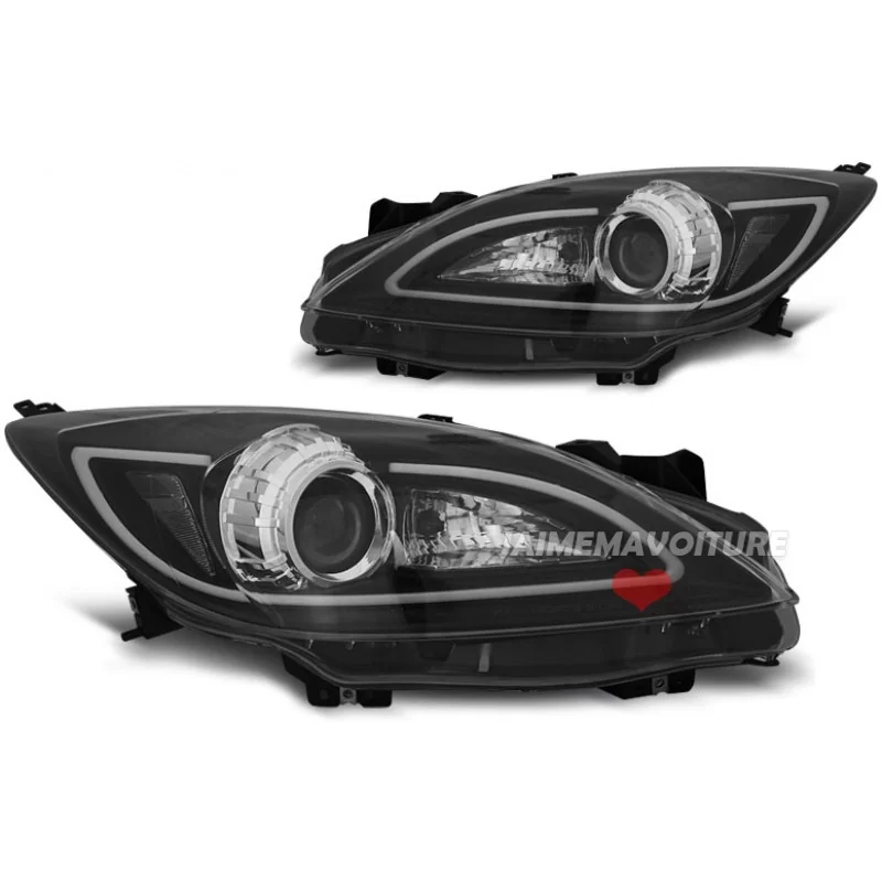 Front headlights tube led Mazda 3