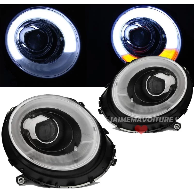 Fari LED Mini Cooper look xenon prezzo economico