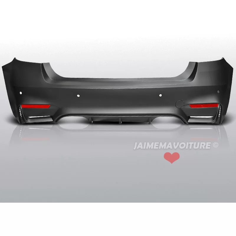 Paraurti posteriore con look M3 per BMW Serie 3 F30