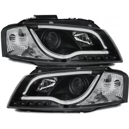 Headlights fronts led DRL Audi A3 xenon look