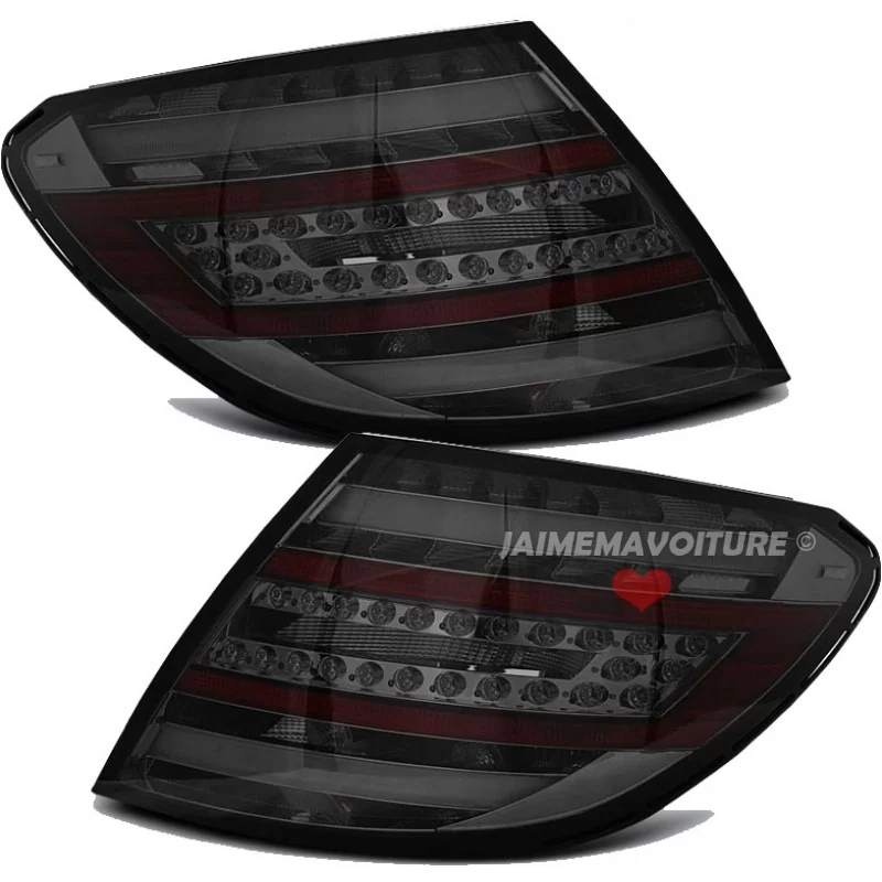 Mercedes class C W204 rear lights led