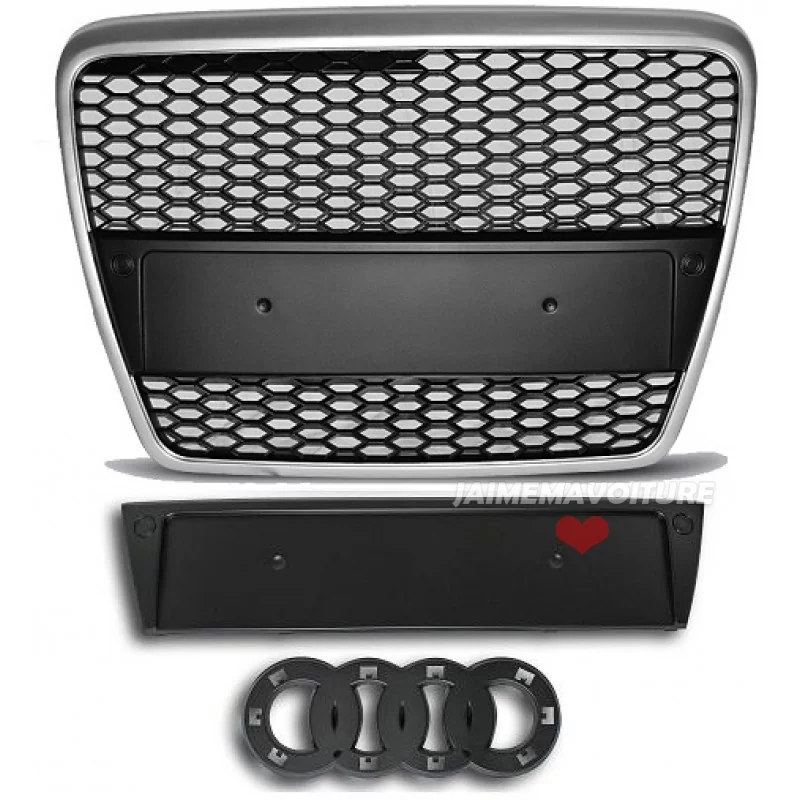 Kühlergrill für Audi A6 RS6 look