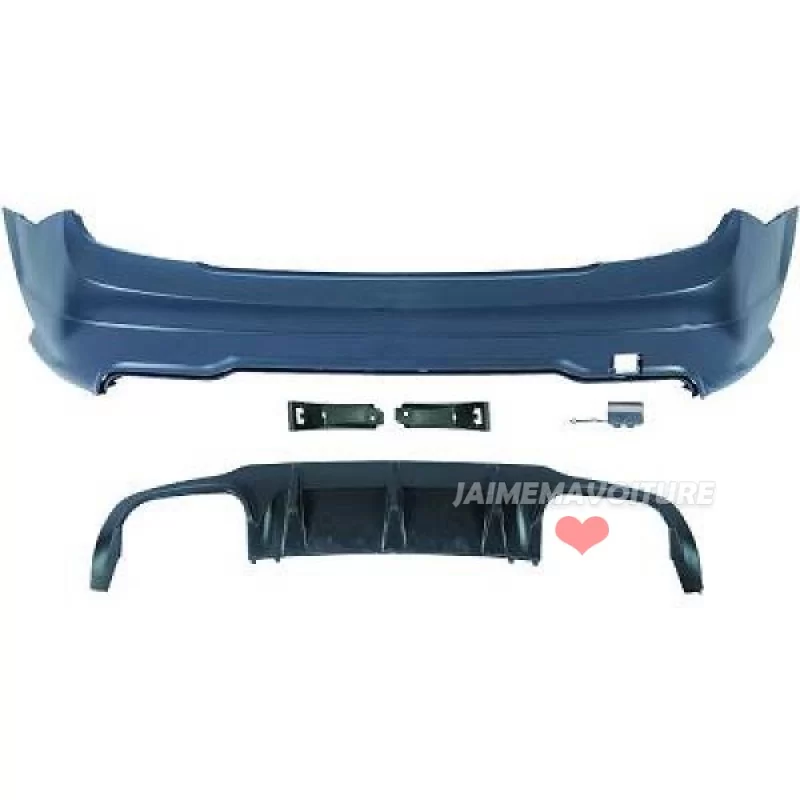 Rear bumper Mercedes C C63 AMG