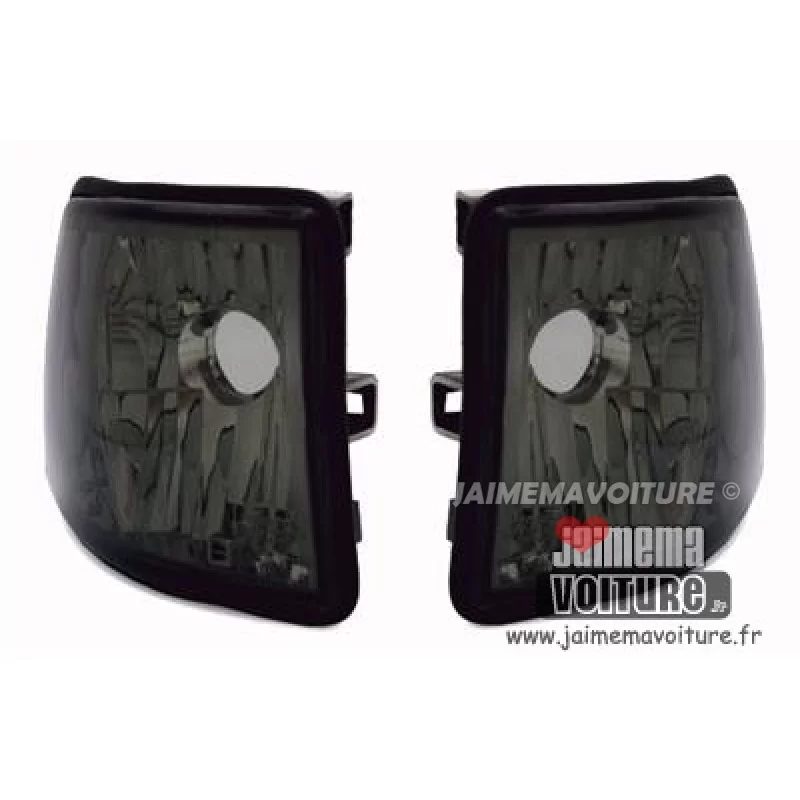 Pair of flashing BMW E32 black