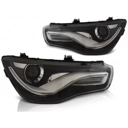 Headlights fronts led Audi A1 2010-2014 look xenon