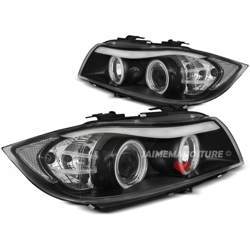 Angel eyes CCFL BMW E90 E91 3er Serie Leuchten Angel eyes CCFL BMW E90 E91 3er Serie Leuchten