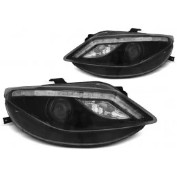 Las linternas delanteras diurna Seat Ibiza 6J led intermitentes