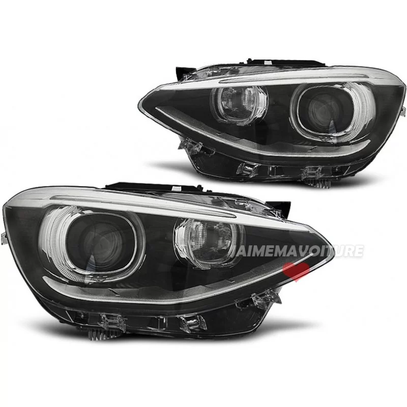 BMW 1-serie F20 F21 angel eyes strålkastare fram BMW 1-serie F20 F21 angel eyes strålkastare fram
