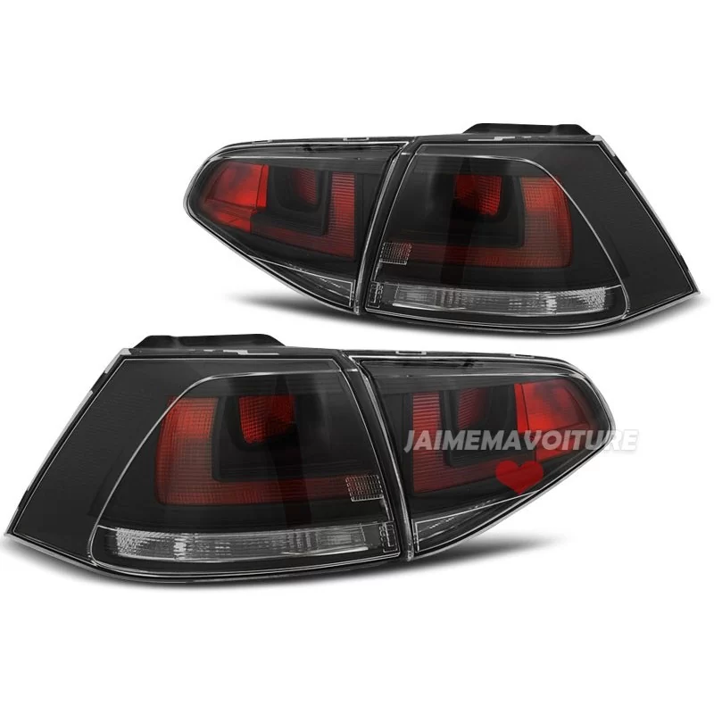 Fanali posteriori neri VW Golf 7