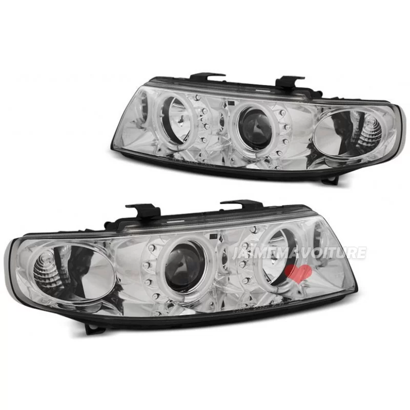 Front headlights angel eyes CCFL Seat Toledo / Leon